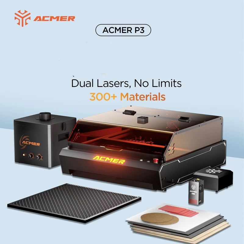 Klasse 1 Laserveiligheid 24W Gesloten lasergraver 2592 x 1944 pixels Camera Resolutie