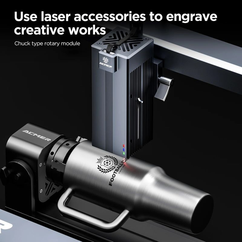 Voorgeassembleerde P2 IR 2w glasvezellasergraver met metaalroestverwijdering 0,03 mm vlekgrootte