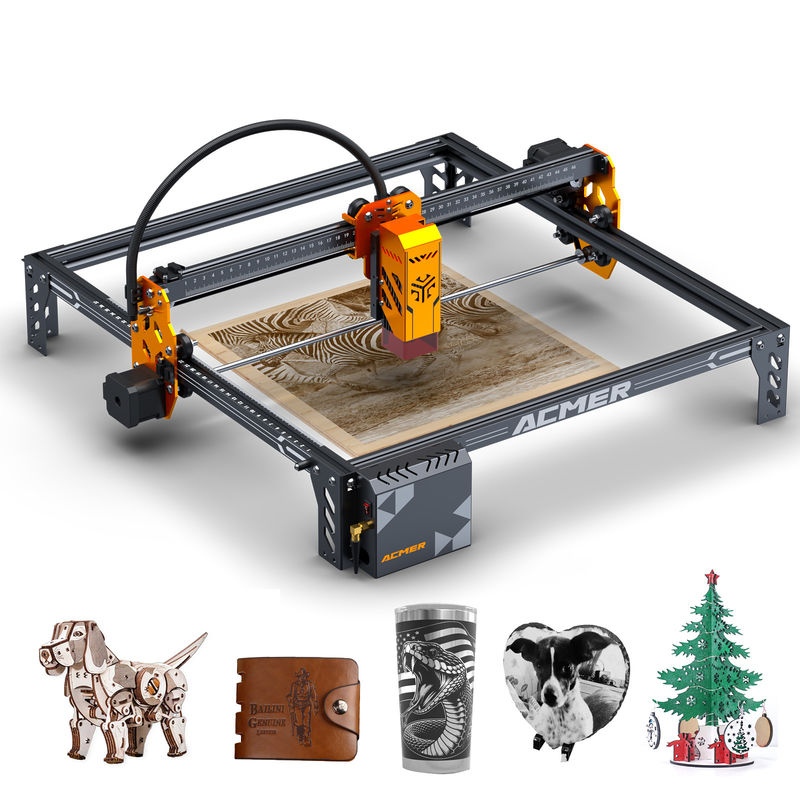 ACMER P1 S Pro 6W High Precision Laser Engraver, plekgrootte 0,06*0,08mm,