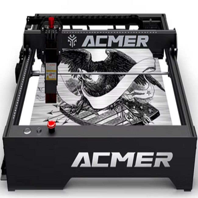 DC 24V Power Input 10W Laser Engraver met 10000mm/min Engraving Speed en USB / APP communicatie